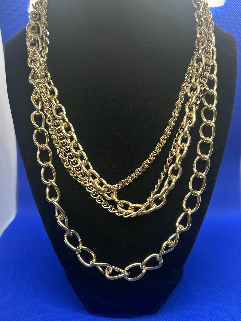 Layered Chain Necklace - Women's Jewelry